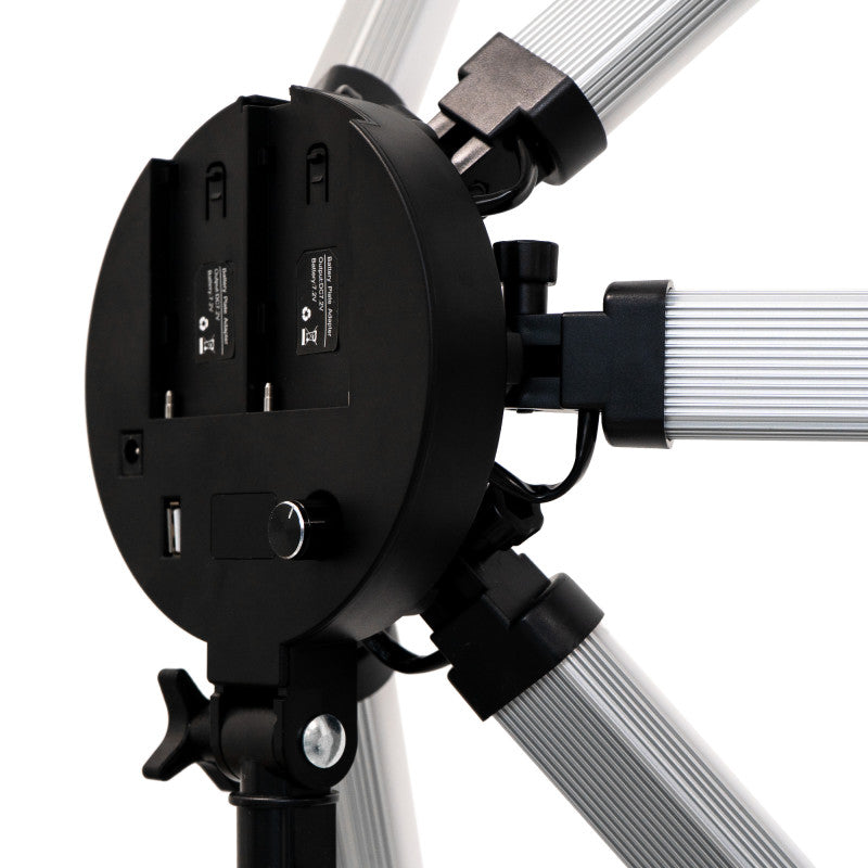 Lampe 6 LUMIÈRES Petite avec Trépied