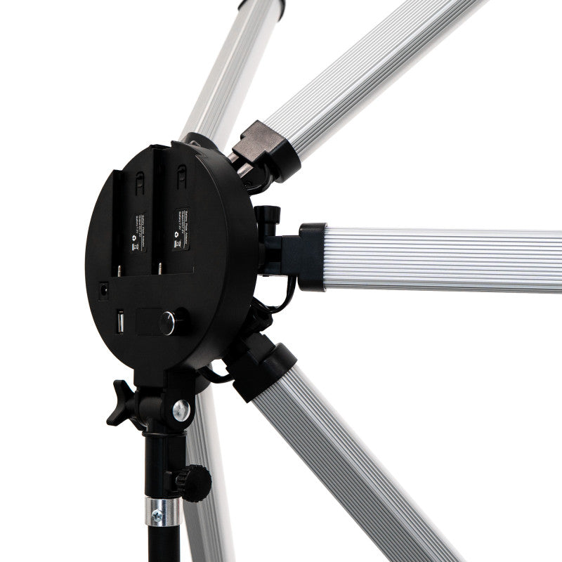 Lampe 6 LUMIÈRES Petite avec Trépied