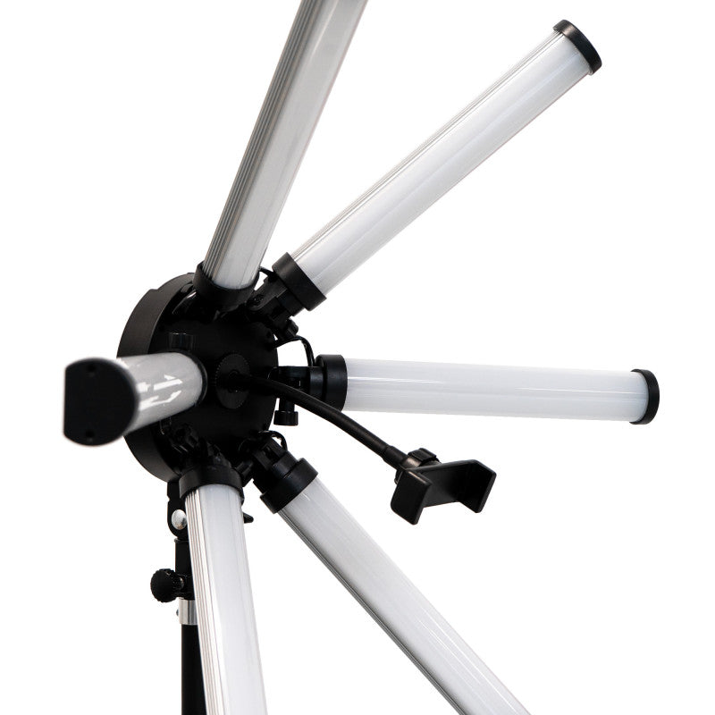 Lampe 6 LUMIÈRES Petite avec Trépied