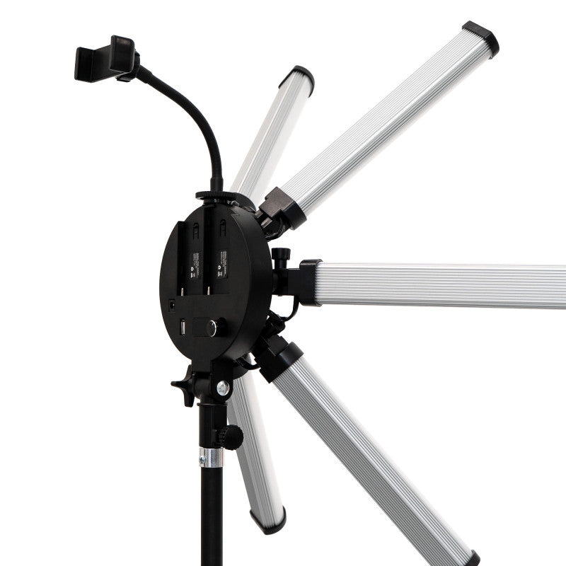 Lampe 6 LUMIÈRES Petite avec Trépied