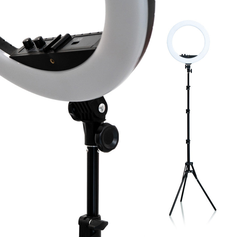 Anneau lumineux 440 18" 55W avec trépied