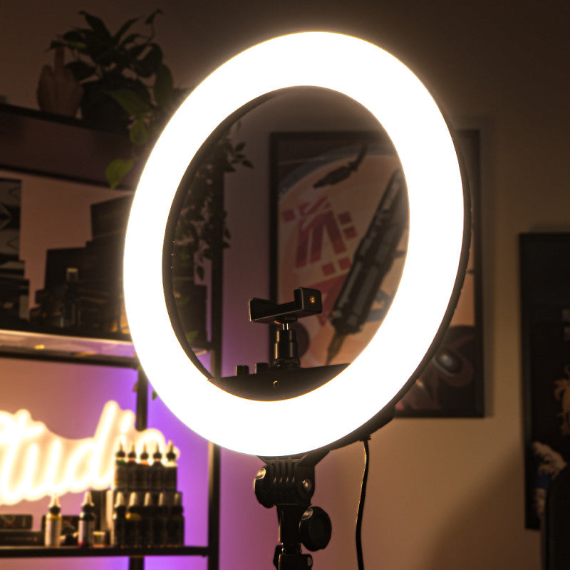 Anneau lumineux 440 18" 55W avec trépied
