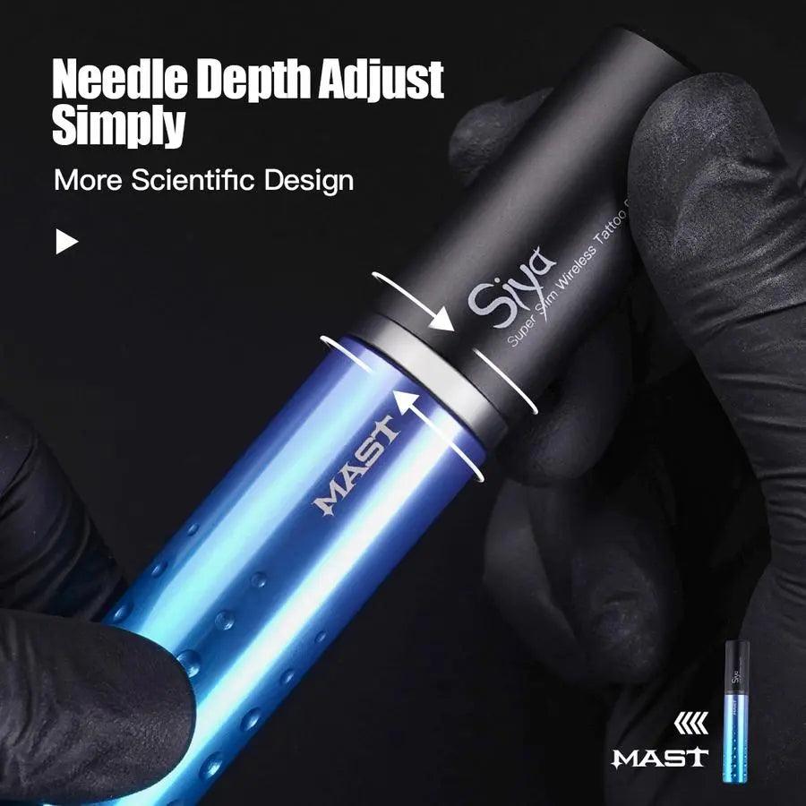 Mast Siya Wireless PMU And Tattoo Machine Pink Gradient - BVShop
