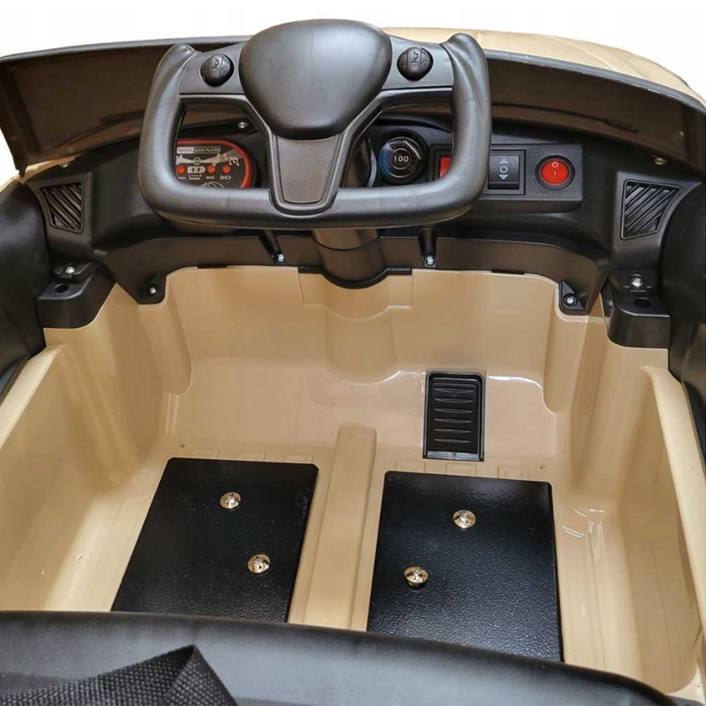 Fauteuil de coiffure pour enfants Mercedes Latte