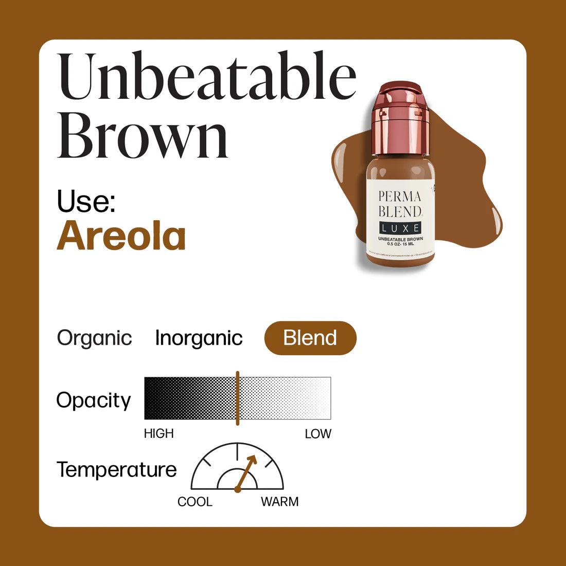 Perma Blend LUXE Imparable Aréole Marron Inégalable 15ml