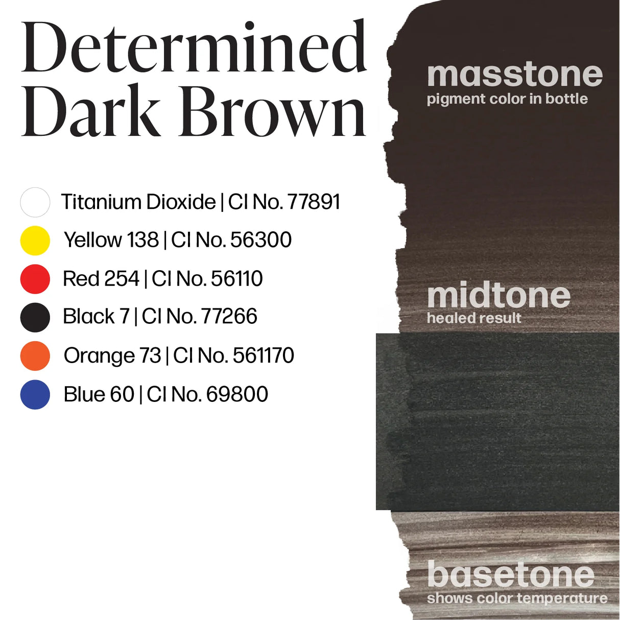 Perma Blend LUXE Areole Inarrêtable Déterminé Brun Foncé 15ml
