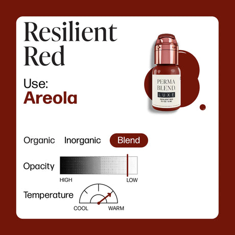 Perma Blend LUXE Rouge Résilient Areola Inarrêtable 15ml