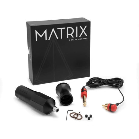 Peak Matrix Rotary Tattoo Pen Silver - BVShop