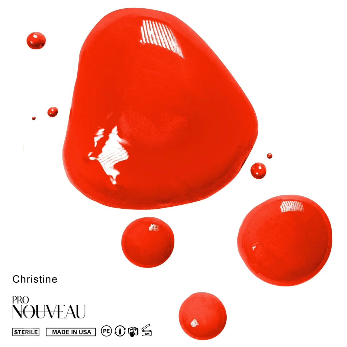 Pro Nouveau Pigments pour Lèvres par Intenze Christine 15ml