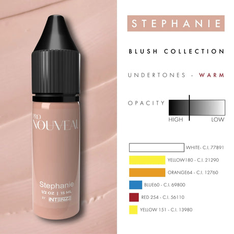 Pro Nouveau pigments de blush pour lèvres par Intenze Stephanie 15ml