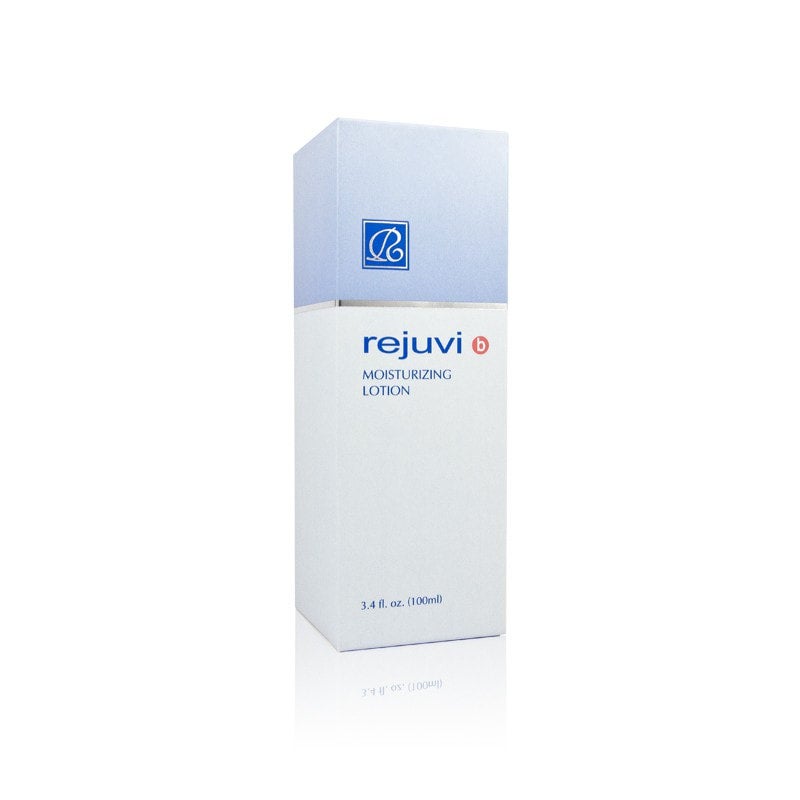 Rejuvi Lightweight Moisturizer texture showing a fast-absorbing, non-greasy finish
