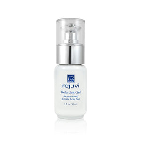 Rejuvi Retardant Gel 30ml bottle for facial hair regrowth care
