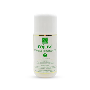 Rejuvi Z Intensive Contour Gel 120ml bottle with ginkgo and ivy extract firming gel