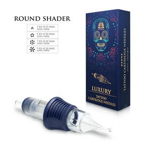 Skin Monarch Luxury Round Shader tattoo cartridges for PMU and tattoo artists