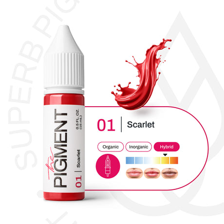 The Pigment 01 Scarlet Pigment (15ml)
