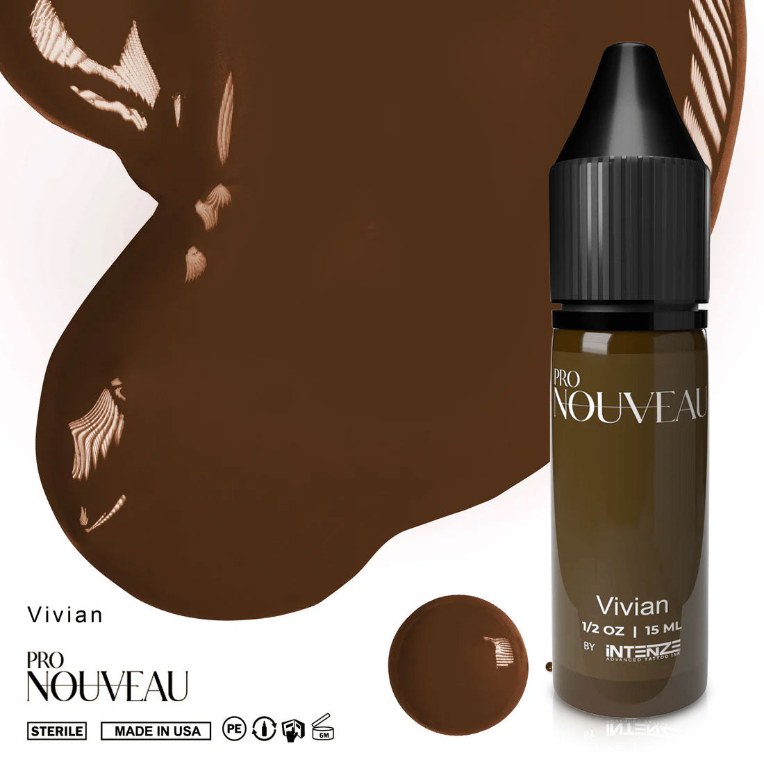 Pigments Pro Nouveau Sourcils par Intenze Vivian 15ml