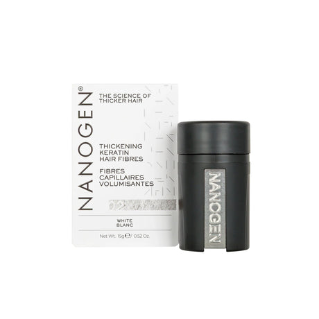 Fibres épaississantes pour cheveux Nanogen blanches