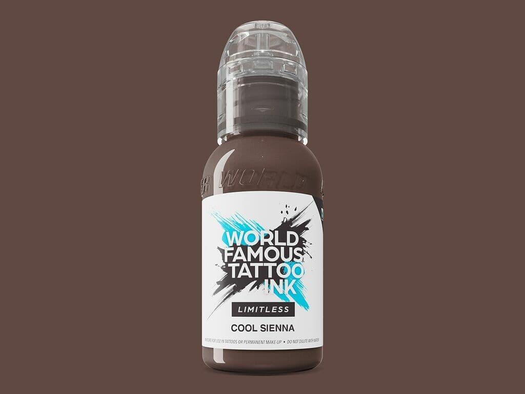 Encre de tatouage illimitée célèbre dans le monde Rose Ruban Cool Sienne (30ml)
