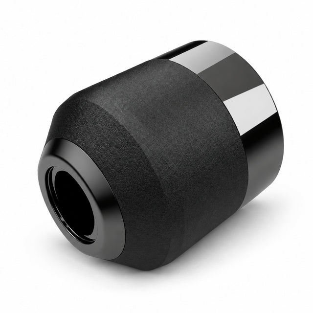 ACUS M1 Grip Poignée De Tatouage Jetable Noire 33mm — une poignée sur fond blanc