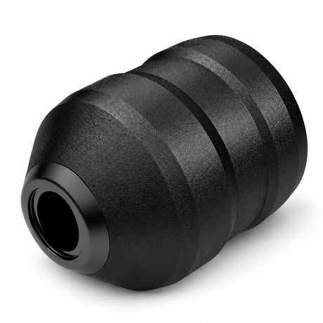 ACUS M1 Grip Plus Poignée De Tatouage Jetable Noire 40mm — une poignée sur fond blanc