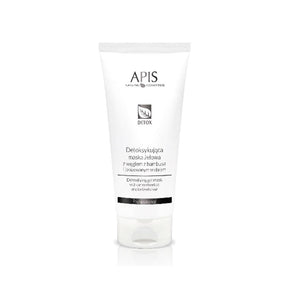 Apis detoxifying gel mask with bamboo charcoal and ionized silver 200ml - BVShop