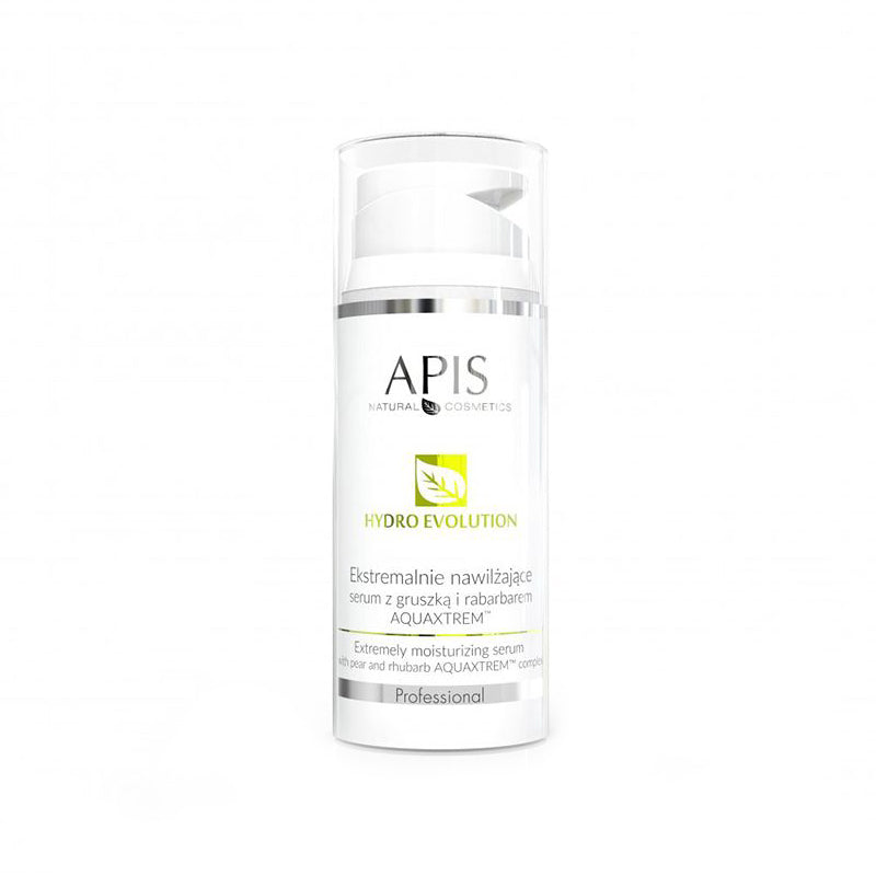Apis hydro evolution extremely moisturizing serum with pear and rhubarb aquaxtrem ™ 100ml - BVShop