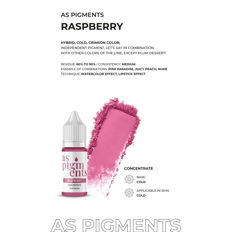 Ensemble de concentrés AS COMPANY (Pigments AS) 6pcs/6ml