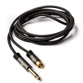 AS COMPANY Clip cord RCA Jack 6.3 reinforced - BVShop