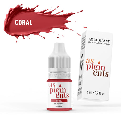 AS COMPANY Coral/Concentrate (AS Pigments) 6/12ml - BVShop