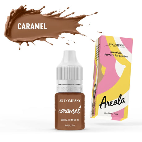 Ensemble de pigments hybrides pour aréole AS COMPANY 6 × 6 ml