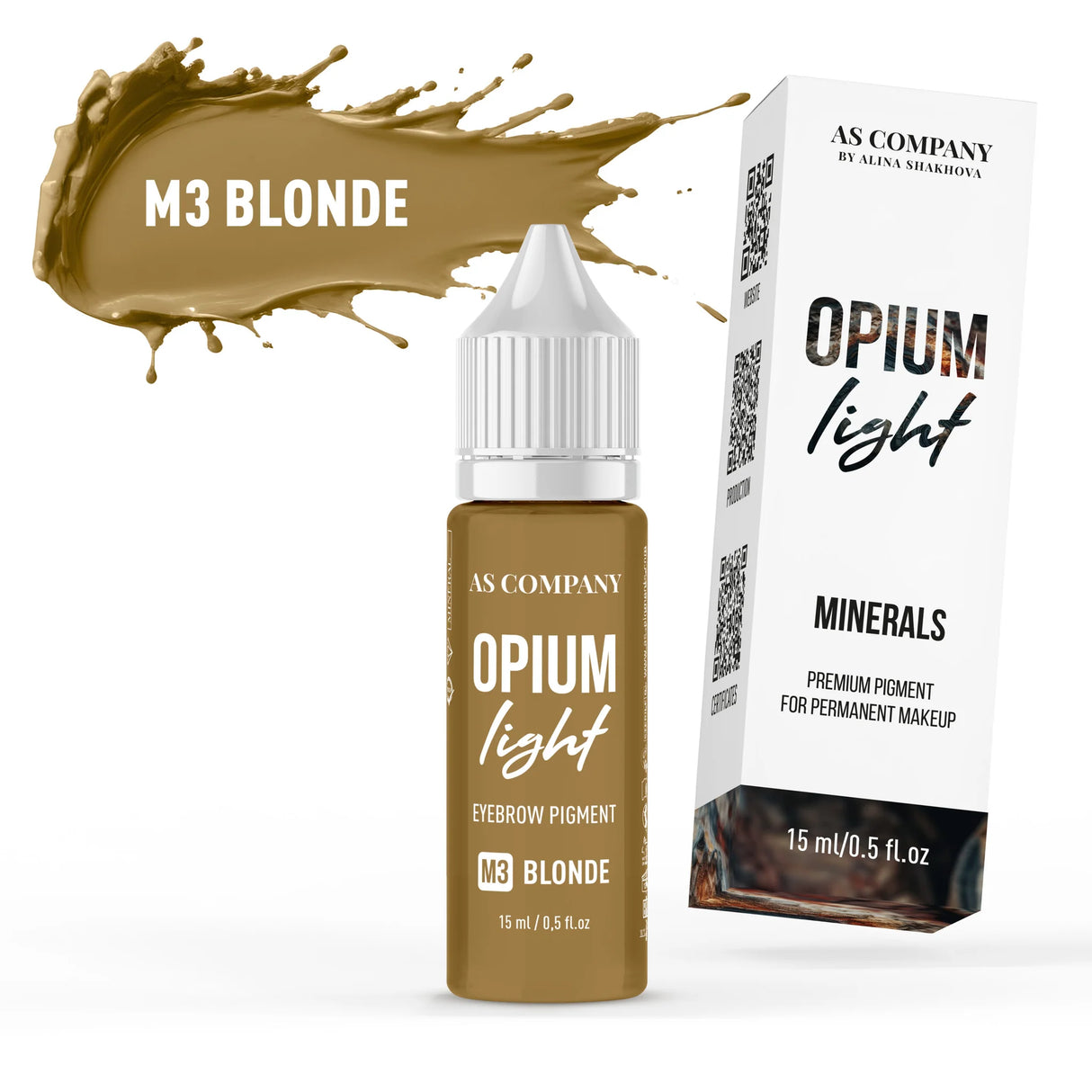 AS COMPANY M3-Blonde Mineral (OPIUM LIGHT) 6/15ml - BVShop