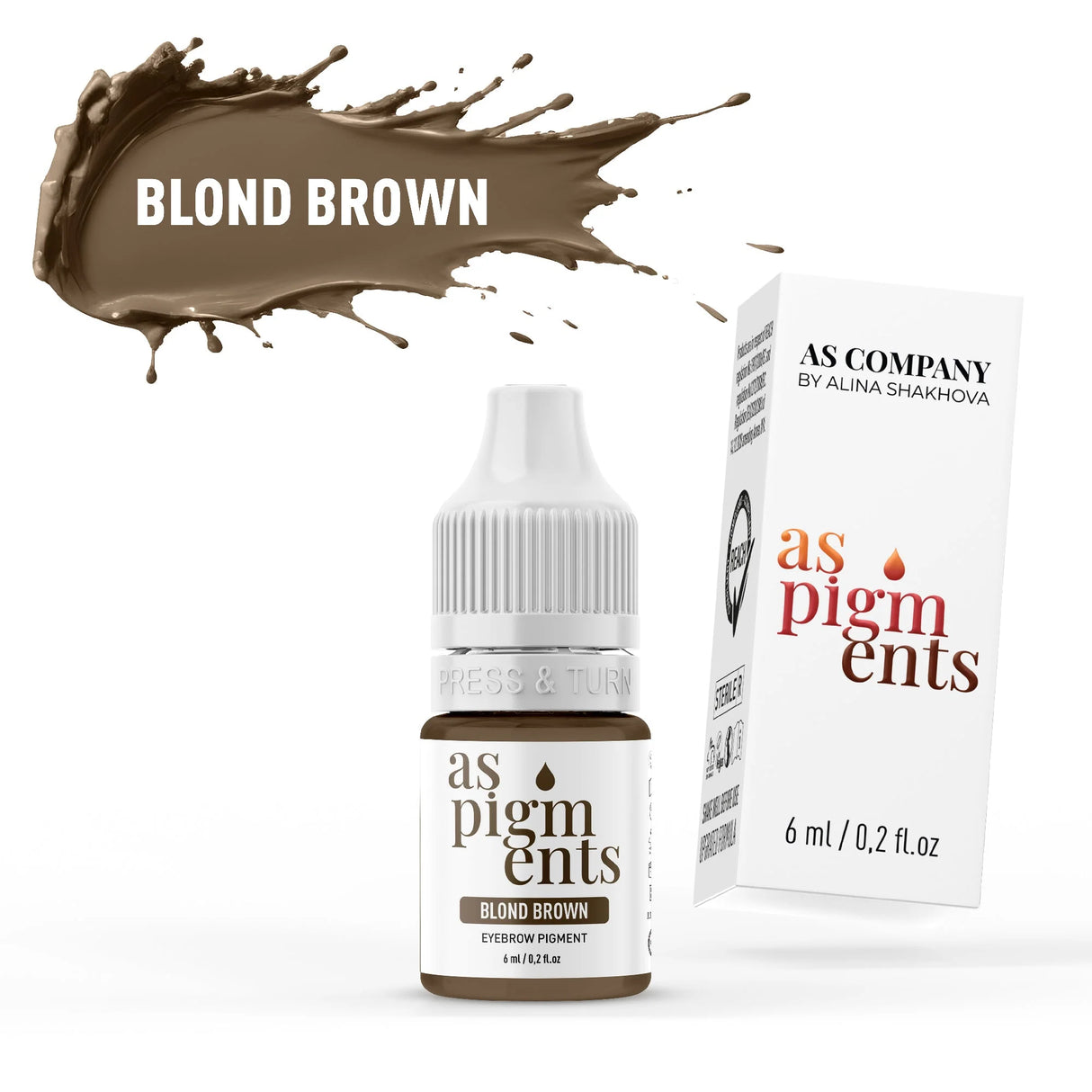 AS COMPANY Blond Brun (AS Pigments) 6/12ml