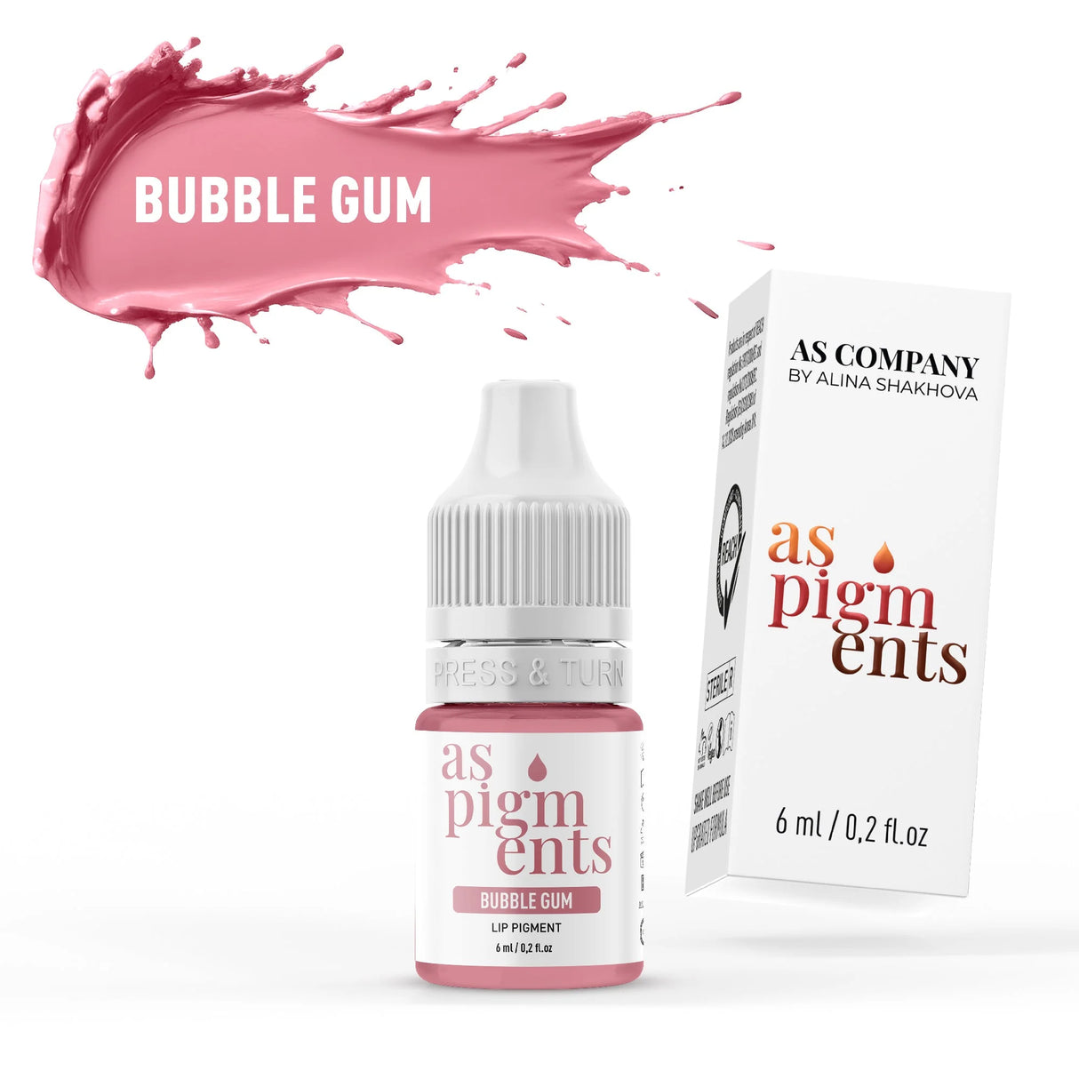 AS COMPANY Chewing-gum (AS Pigments) 6/12ml