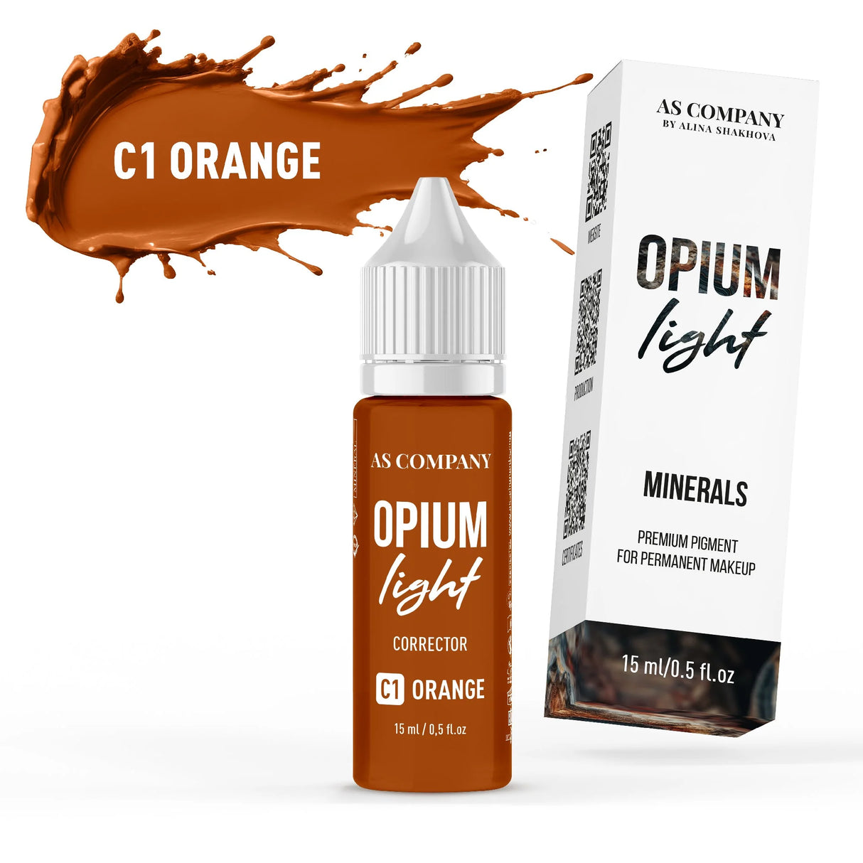 AS COMPANY C1 Orange Minéral (OPIUM LIGHT) 6/15ml