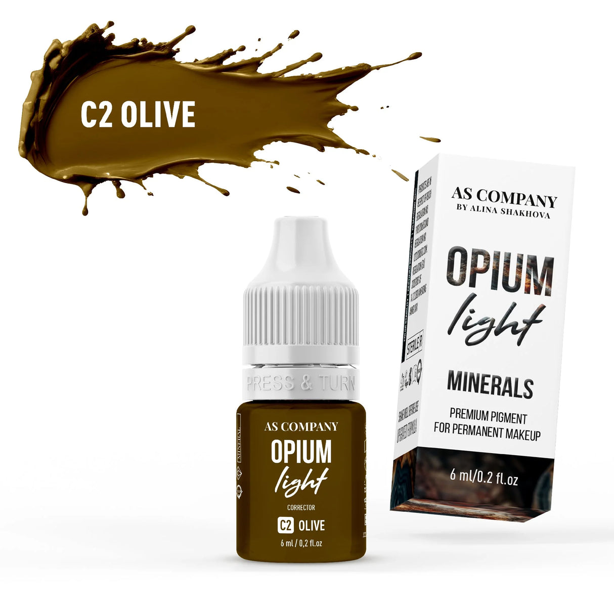 AS COMPANY C2 Olive Minéral (OPIUM LIGHT) 6/15ml