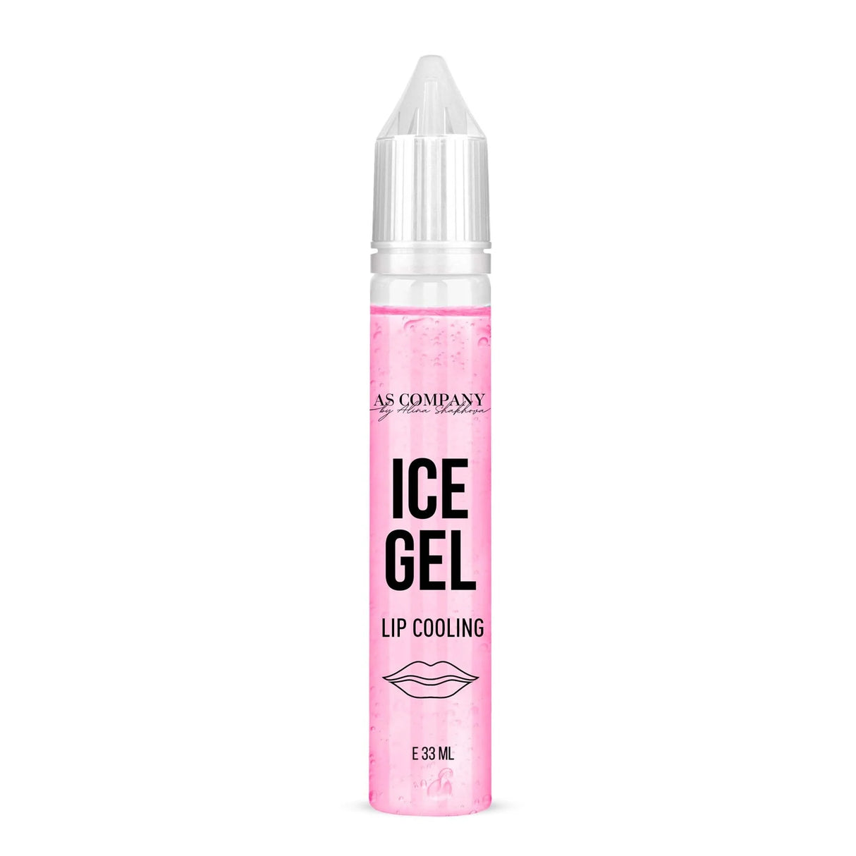 Gel de glace AS COMPANY / Gel rafraîchissant pour lèvres 33ml