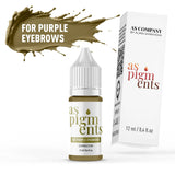 AS COMPANY pour sourcils violets / correcteur (AS pigments) 6/12ml