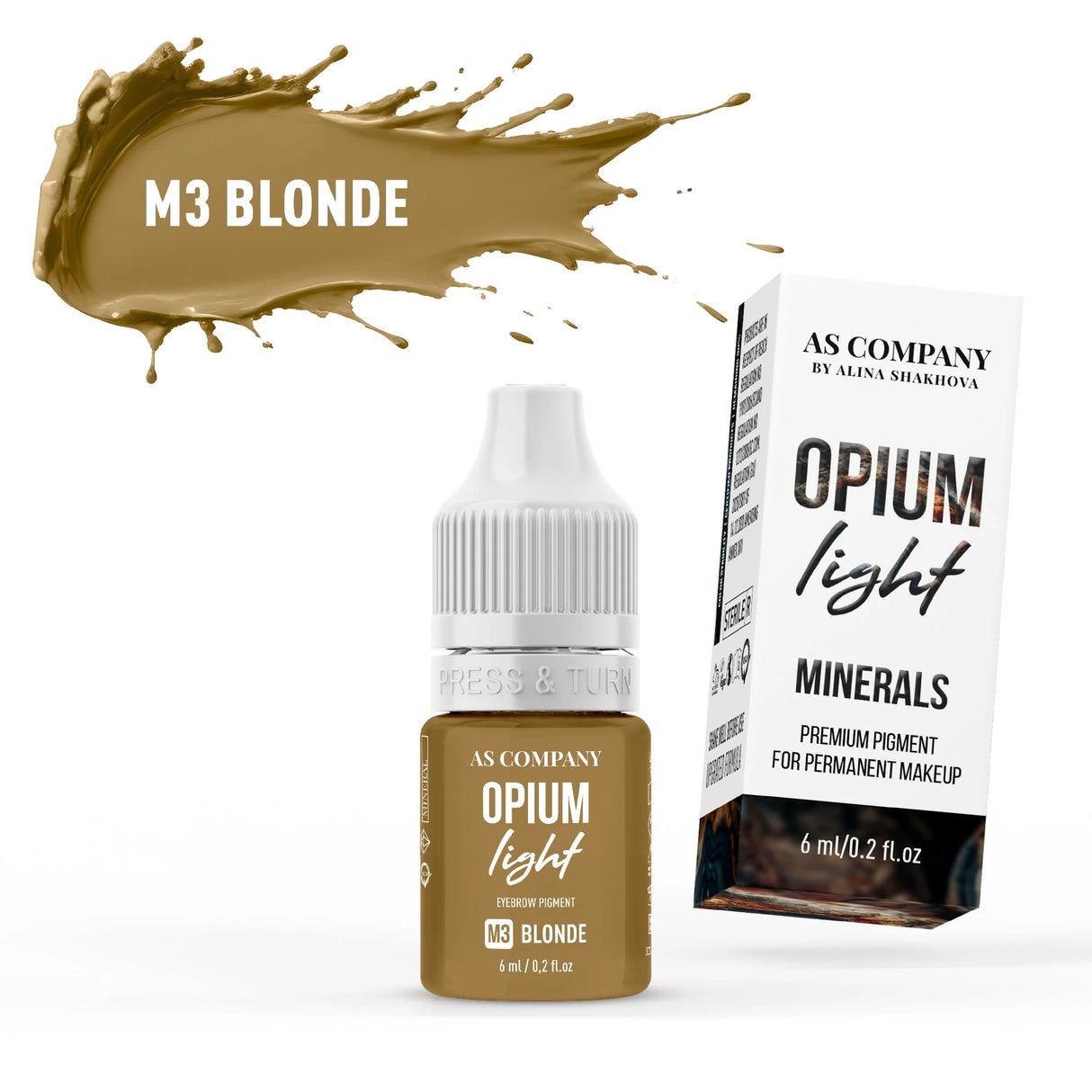 AS COMPANY M3-Blonde Minéral (OPIUM LIGHT) 6/15ml