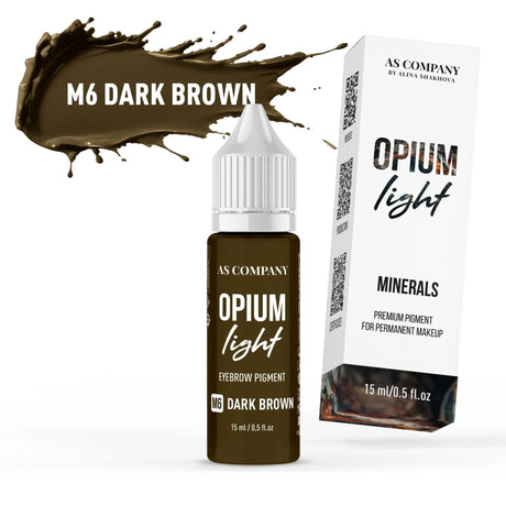 AS COMPANY M6-Marron Foncé Minéral (OPIUM CLAIR) 6/15ml