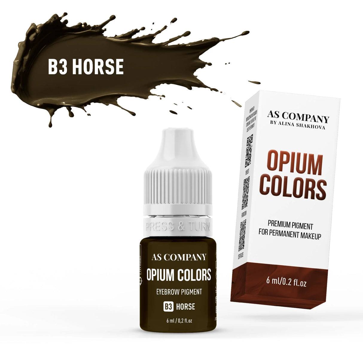 AS COMPANY B3-Cheval (COULEURS OPIUM) 6/15ml