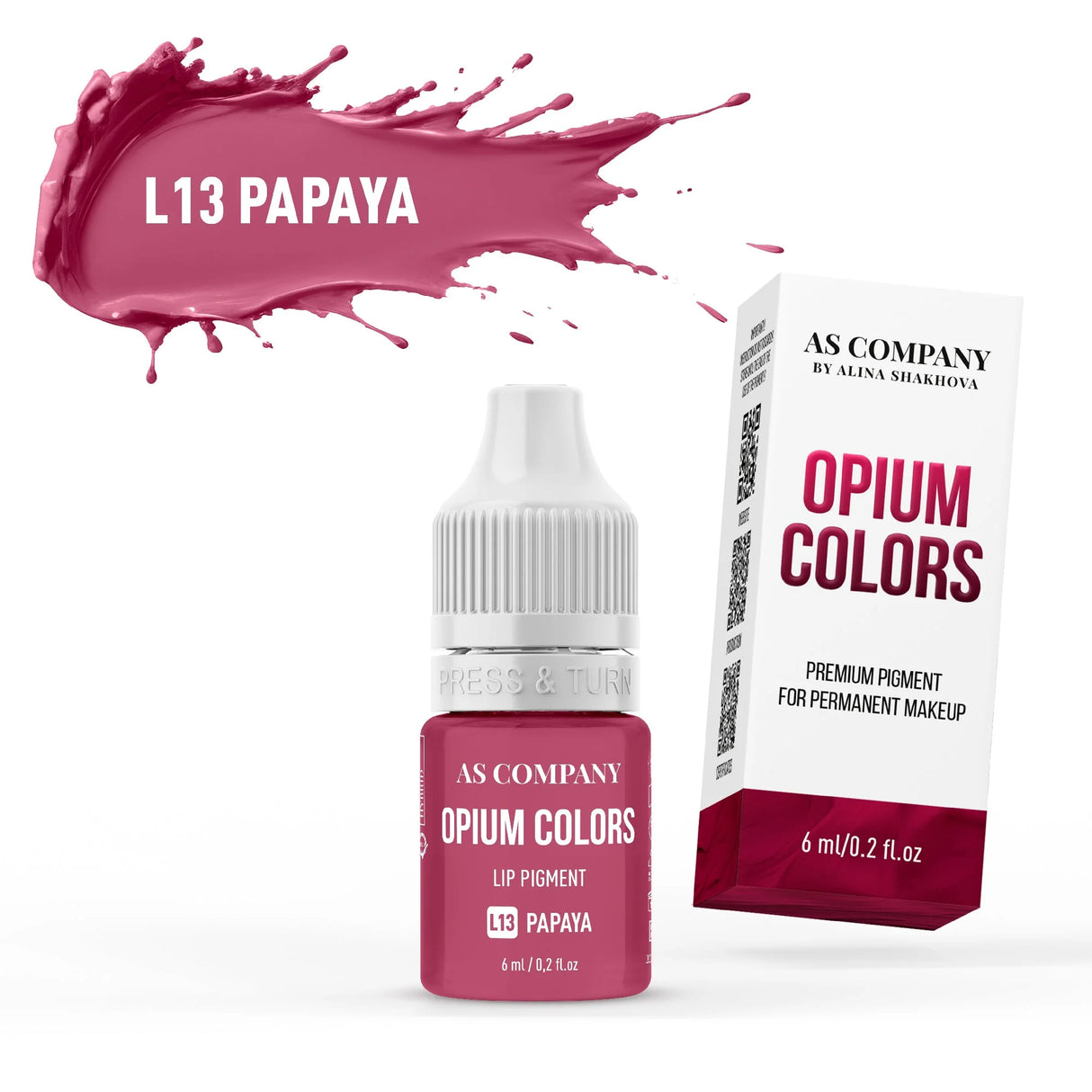 AS COMPANY L13-Papaye (COULEURS OPIUM) 6/15ml