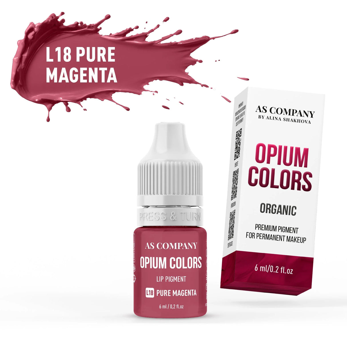 AS COMPANY L18-Magenta Pur (OPIUM COLORS) 6/15ml