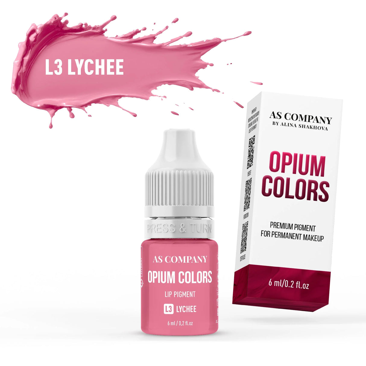 AS COMPANY L3-Lychee (COULEURS OPIUM) 6/15ml