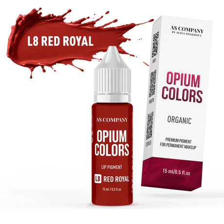 AS COMPANY L8-Rouge Royal (COULEURS OPIUM) 6/15ml