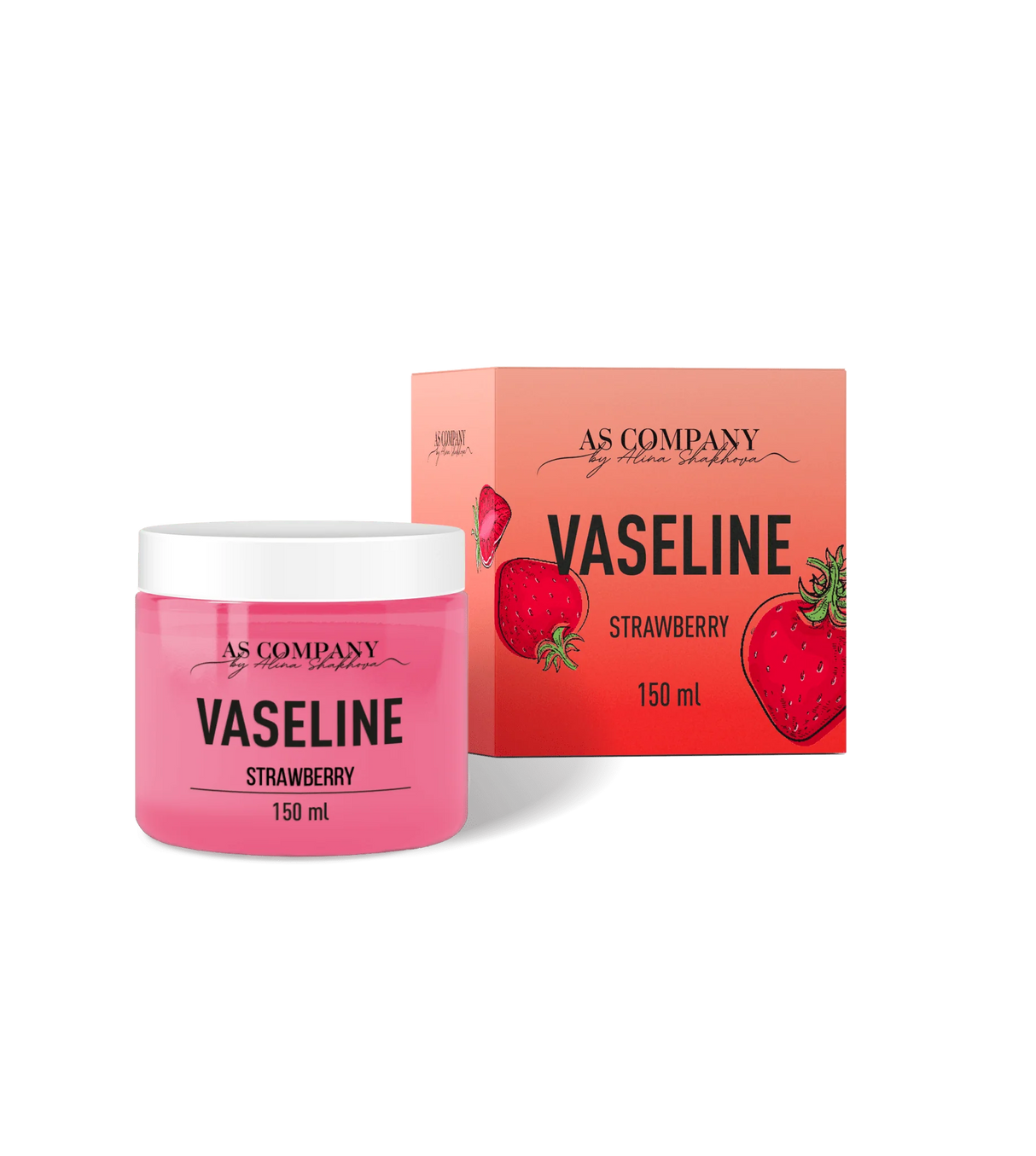 AS COMPANY Vaseline Fraise 150ml