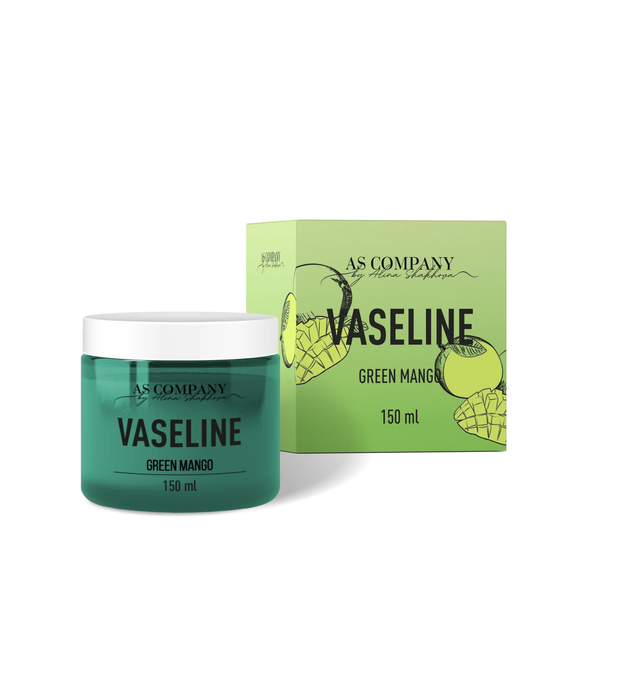 AS COMPANY Vaseline Mangue Verte 150ml