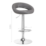 BAR STOOL QS-B10 GRAY - BVShop