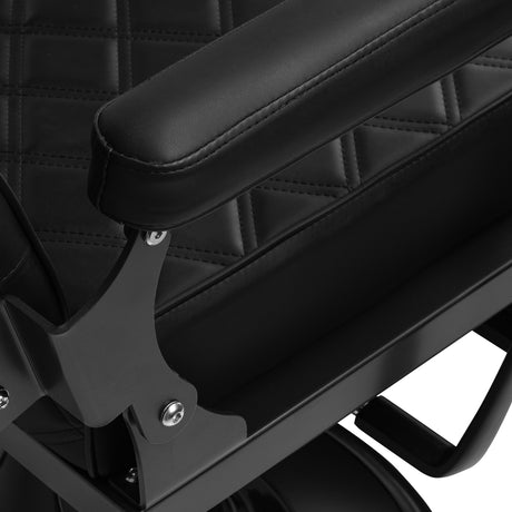 Barber chair Carlos extra black - BVShop