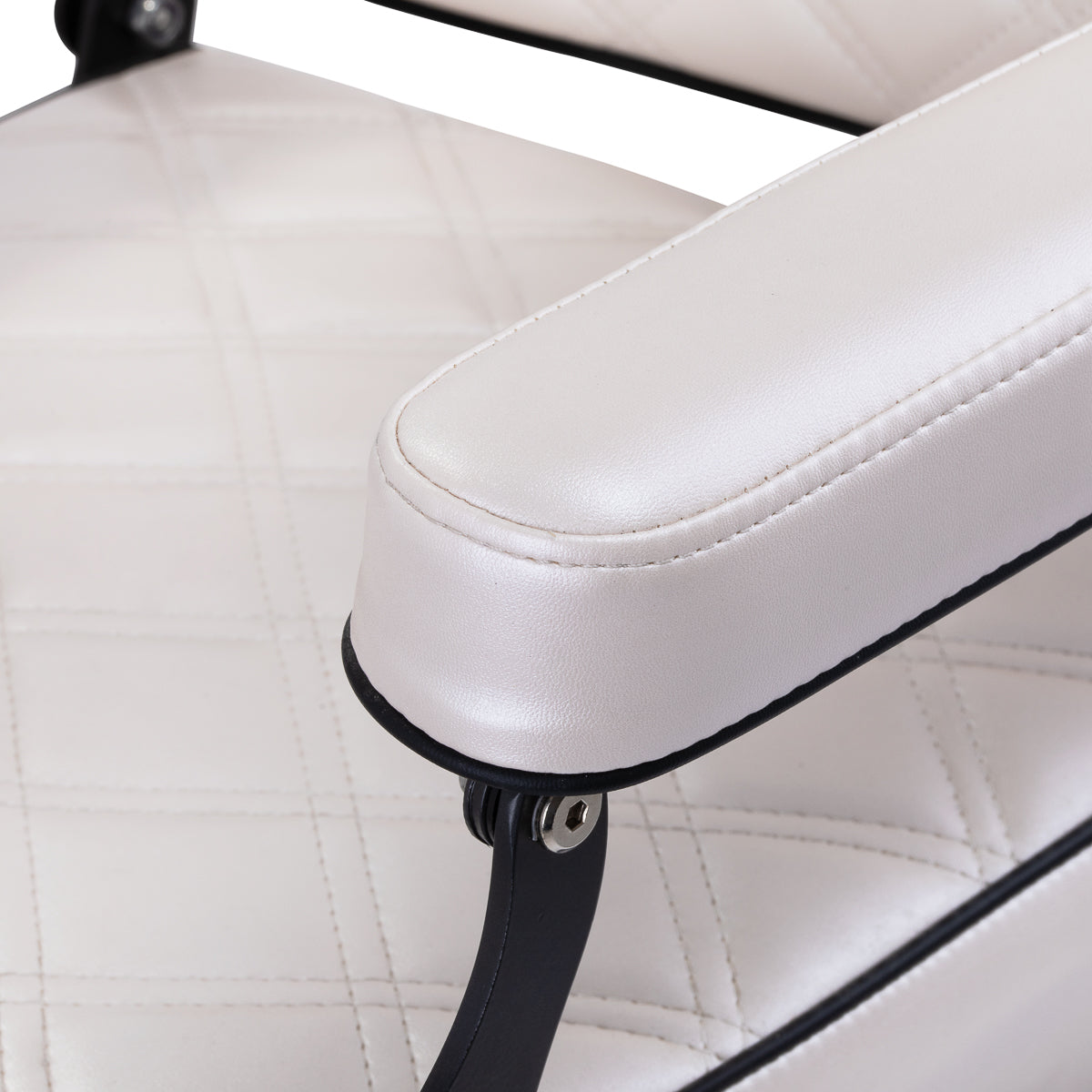 Barber chair Carlos extra pearl - BVShop