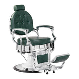 Barber chair Gabbiano President green Chrom - BVShop